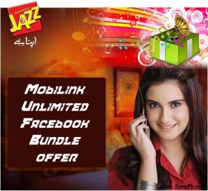 Jazz Unlimited Facebook Bundle Offer