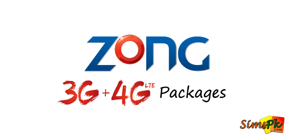 Zong 3G and 4G Packages