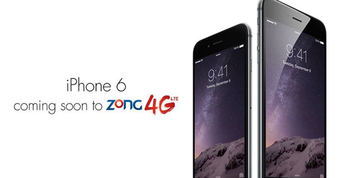 Zong Soon to Offer iPhone 6 and 6 Plus in Pakistan