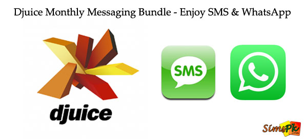 Djuice Monthly Messaging Bundle Enjoy Sms Whatsapp